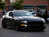 Black S550 Mustang GT