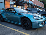 Wide ZC6 Subaru BRZ in Teal