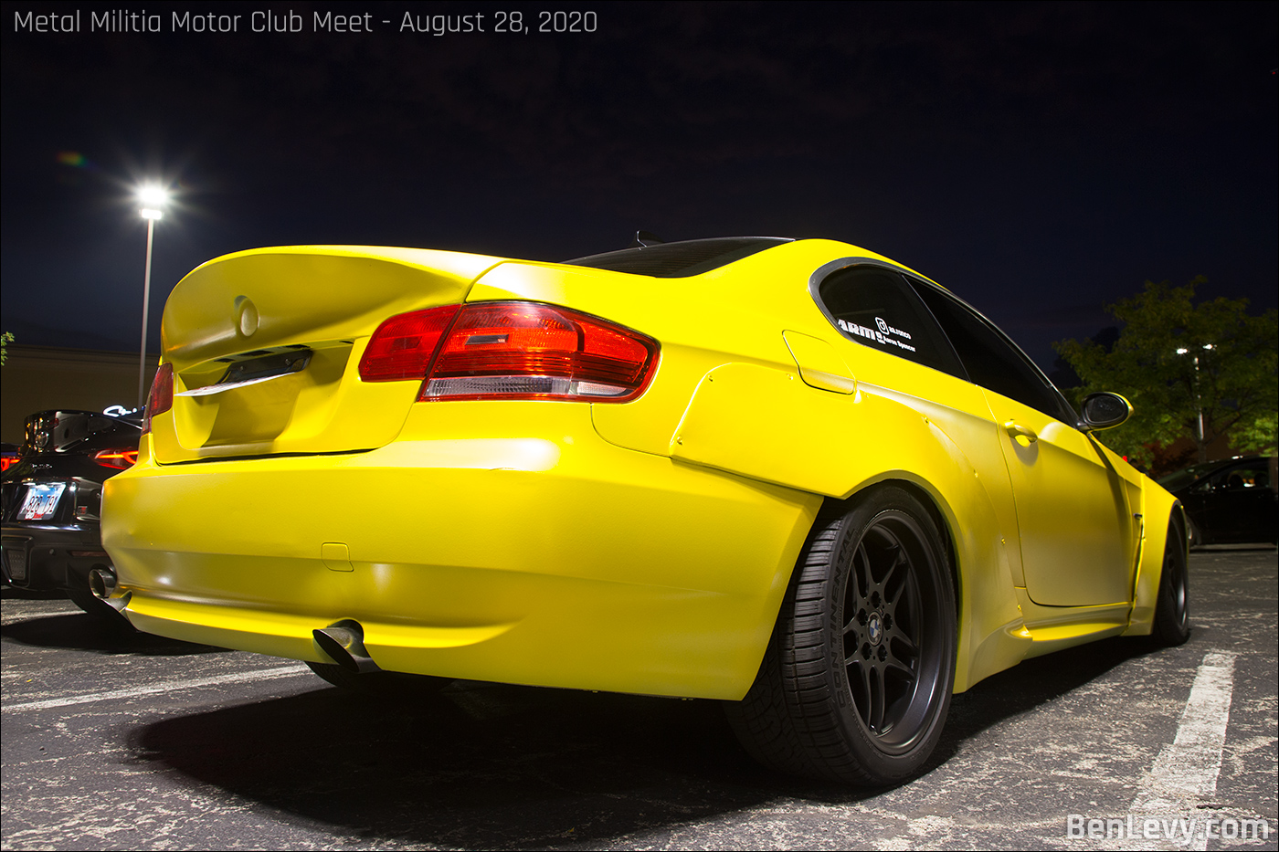 Yellow BMW 335i Coupe