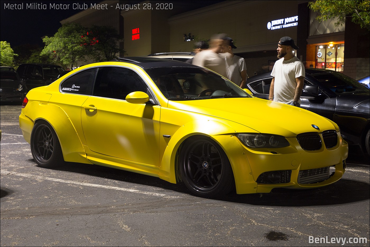 Yellow BMW 335i Coupe