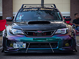 Nino's Subaru WRX with Color-changing wrap