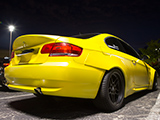 Yellow BMW 335i Coupe