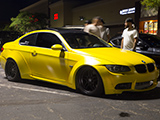 Yellow BMW 335i Coupe
