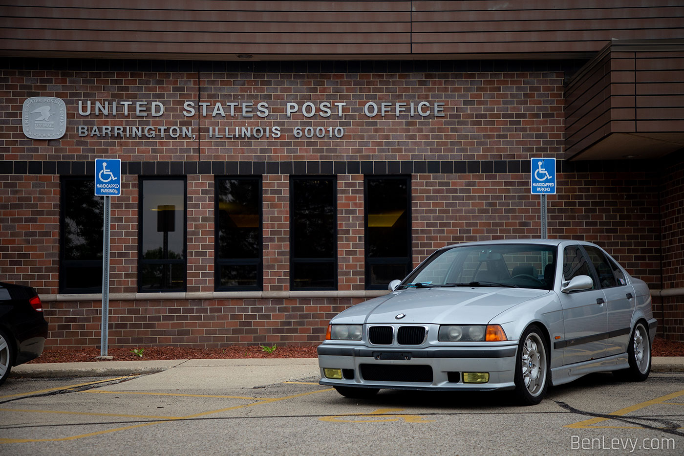 Silver E36 BMW M3 sedan