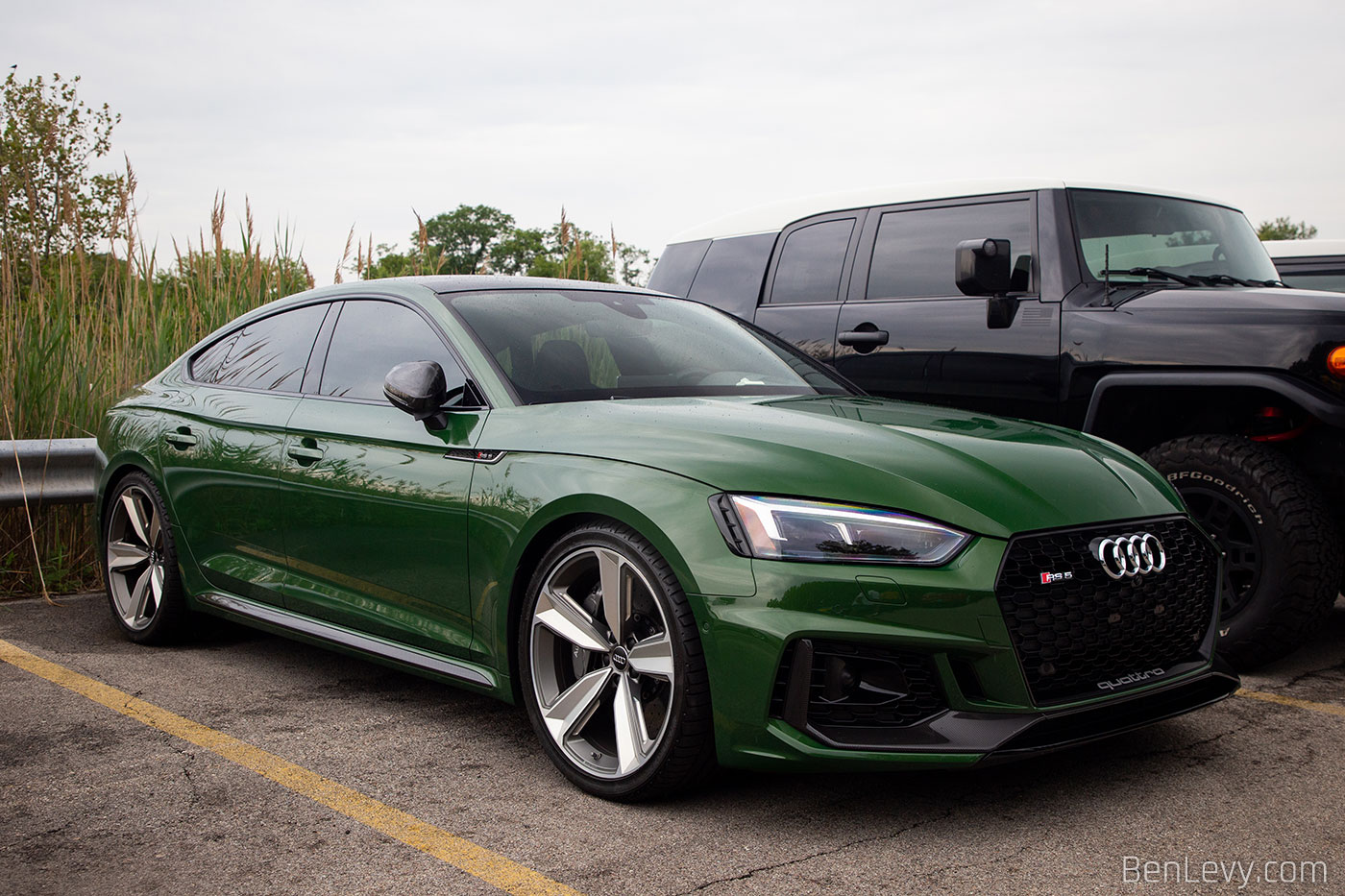 Green Audi R S5