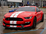 Red S550 Ford Mustang GT350