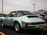 Ice Green Metallic Porsche 911SC Targa