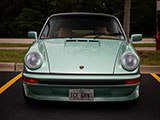 Front of Green Porsche 911SC