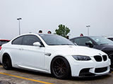 White E92 BMW M3