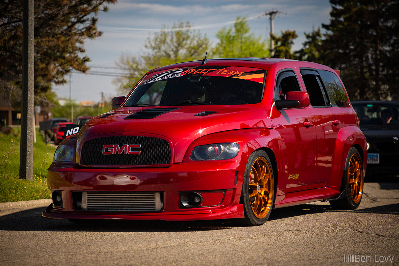 Modded Chevy HHR at North Suburbs Cars & Coffee