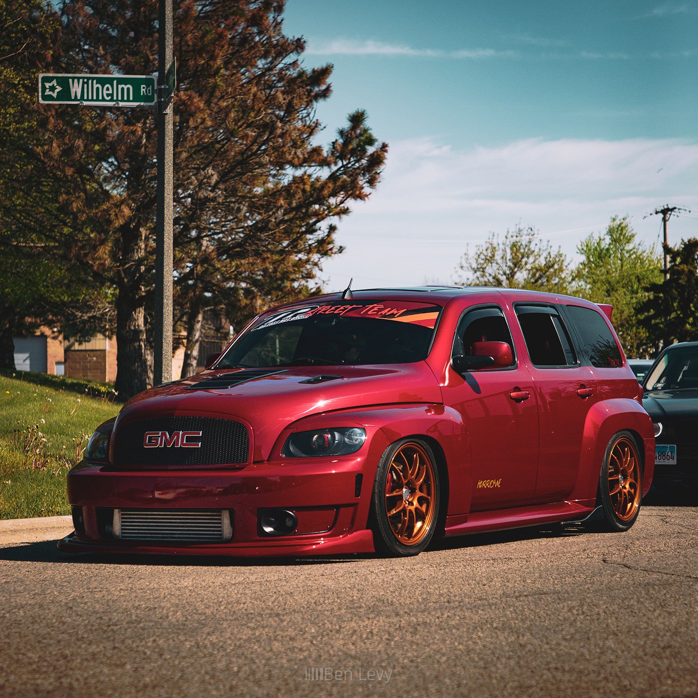 Feeling Gravity's Pull, Bagged Chevy HHR in the North Suburbs of Chicago