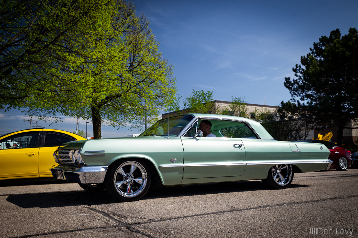 Green Chevy Impala Coupe