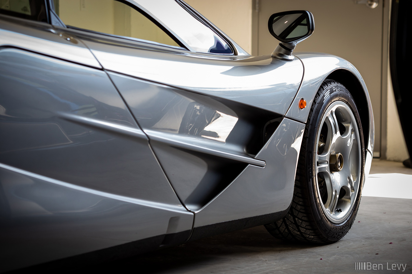 Coolinf Ducts in a McLaren F1 Door