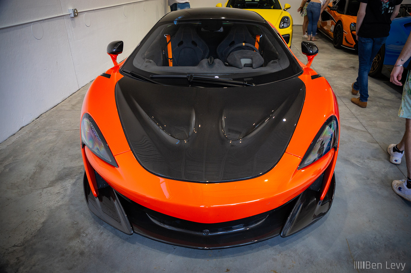 Carbon Fiber Hood on McLaren 600LT
