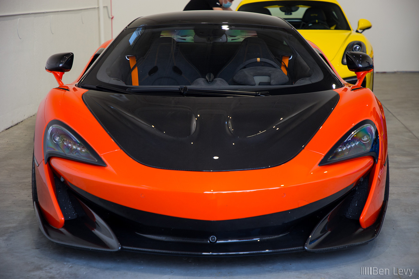 Orange McLaren 600LT