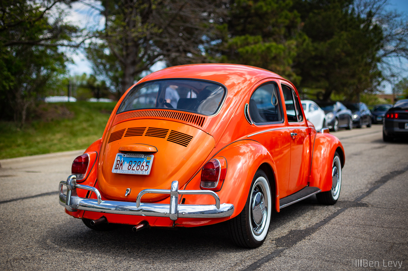 Orange VW Bug