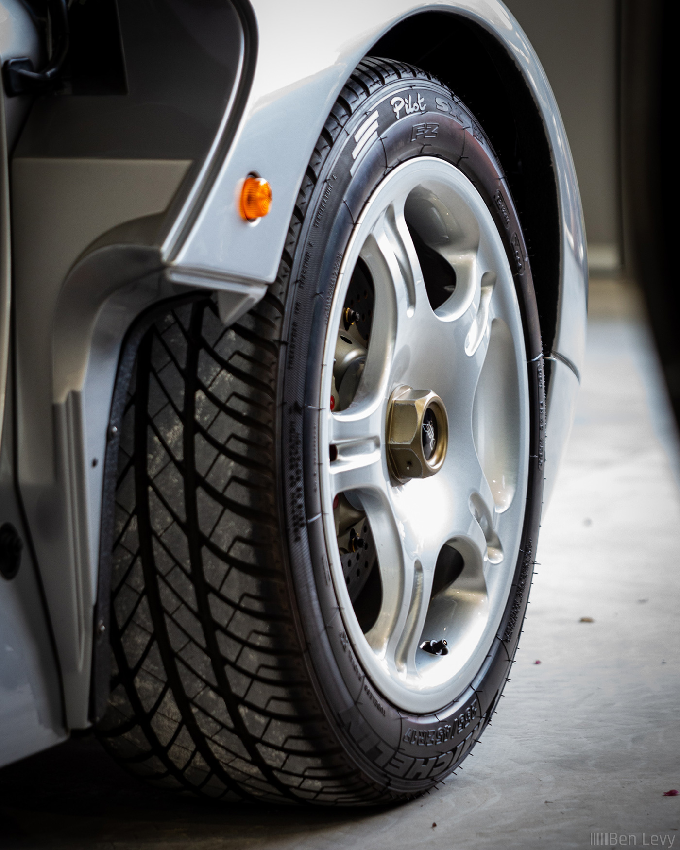 Michelin Pilot SX Tire on McLaren F1