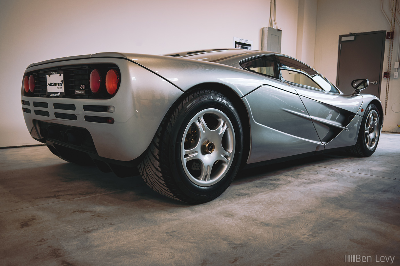 Rear Quarter Shot of McLaren F1