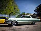 Green Chevy Impala Coupe