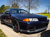 Dark Blue Nissan Skyuline GT-R