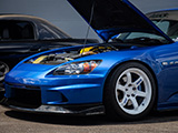 Voltex Racing Lip on Blue AP2 Honda S2000