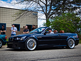 Clean E46 BMW M3 Convertible in Dark Blue