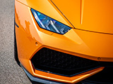 Orange Lamborghini Huracan