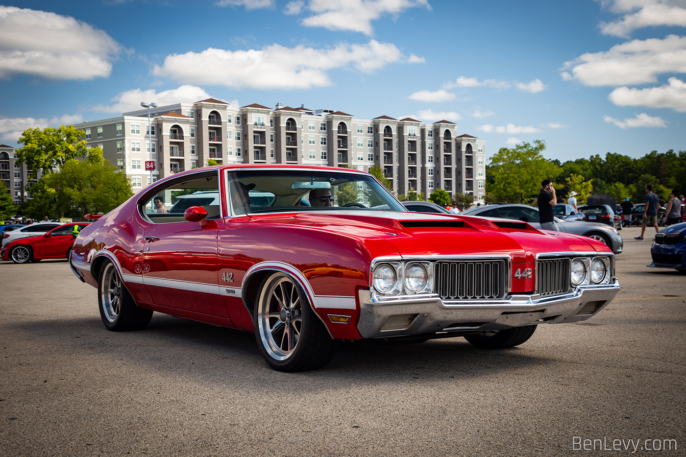 Restored Red Buick 442