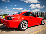 Red Honda S2000 with Hardtop
