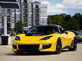 Yellow Lotus Evora GT