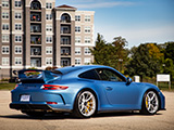 Gemini Blue Porsche 911 GT3 in Vernon Hills