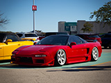 Red Acura NSX at Hawthorn Mall