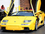 Yellow Lamborghini Diablo
