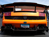 Orange Lamborghini Gallardo LP570-4 Superleggera with tail