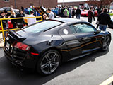 Black Audi R8 V10