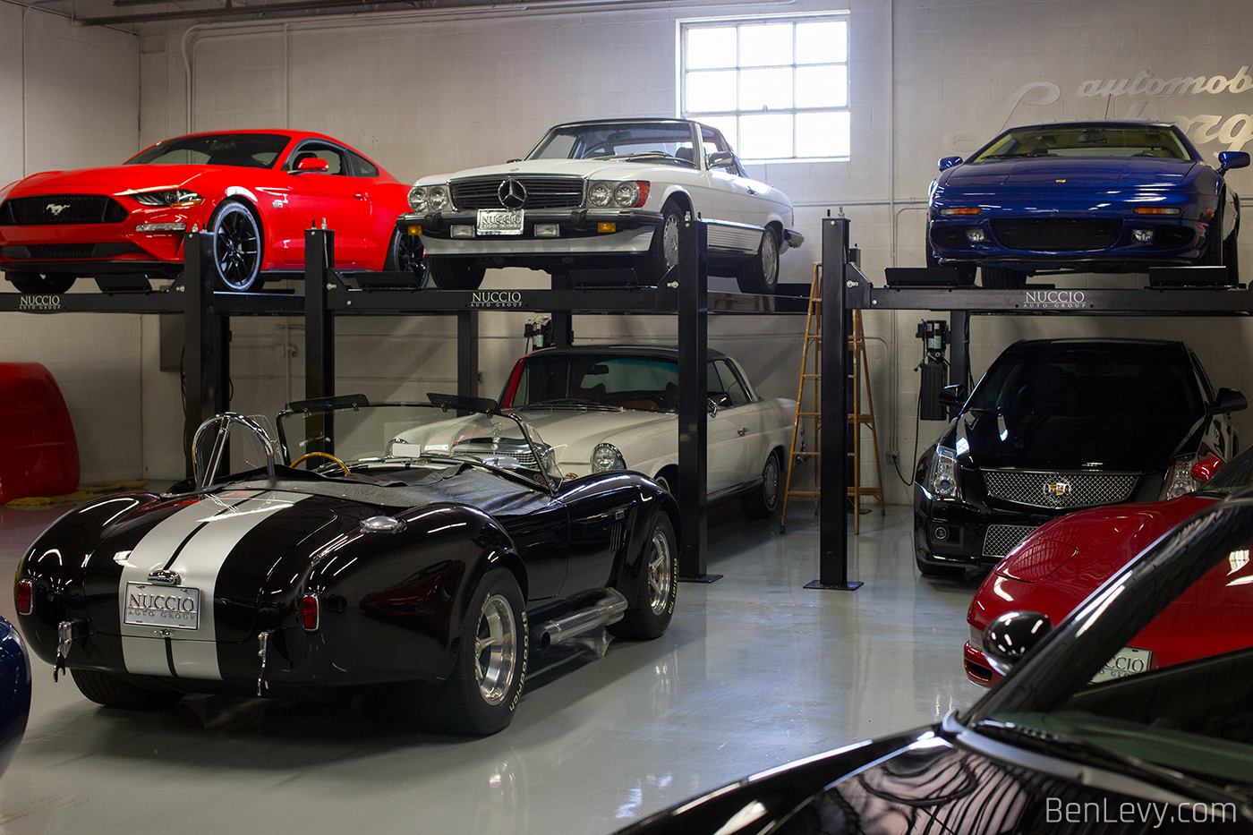 Classic and Modern Cars at Stored at Nuccio Auto Group