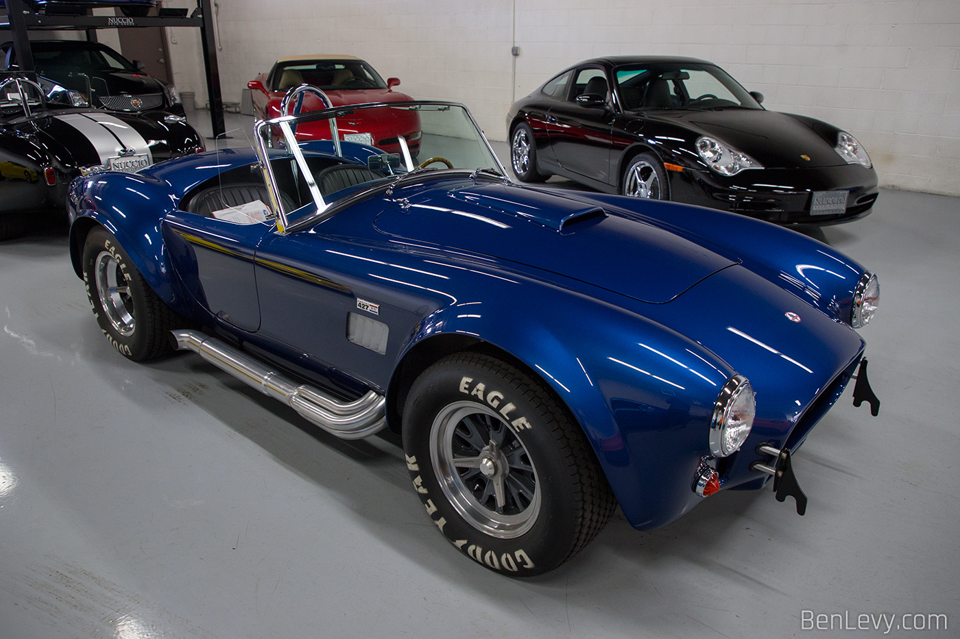Blue 1965 Shelby Cobra