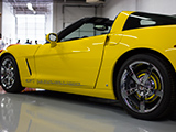 Yellow Chevrolet Corvette GT1, ALMS Manufacturers GT1 Champions