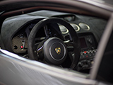 Steering Wheel of Lamborghini Gallardo Superleggera Racecar