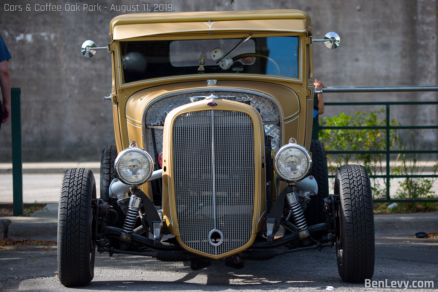 Tan Ford Coupe