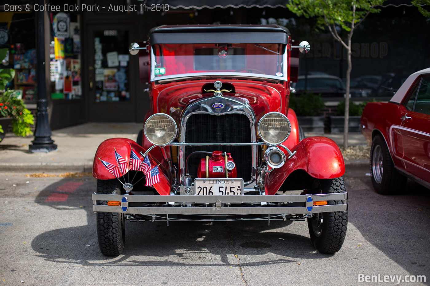 Red Vintage Ford