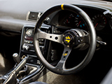 Momo Steering wheel in Skyline GT-R