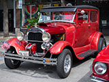 Red Vintage Ford
