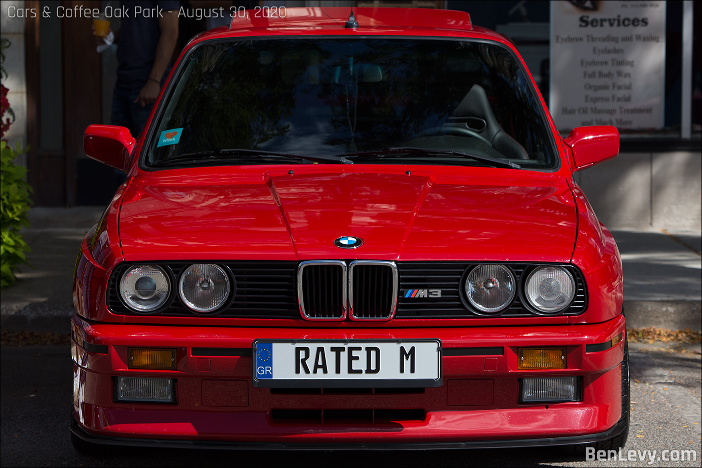 Red E30 BMW M3