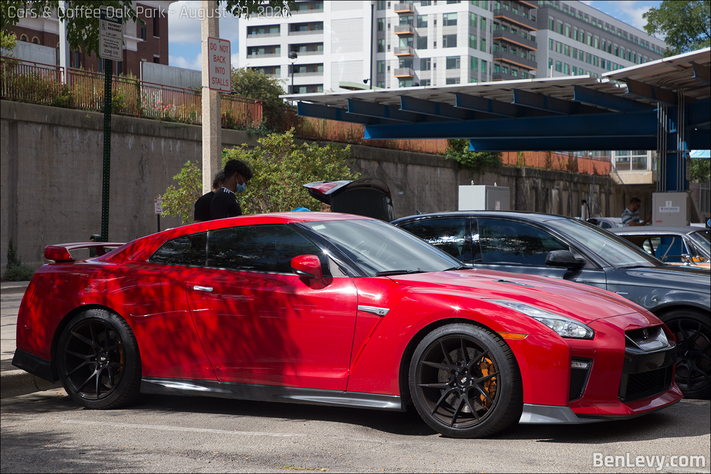 Red Nissan GT-R