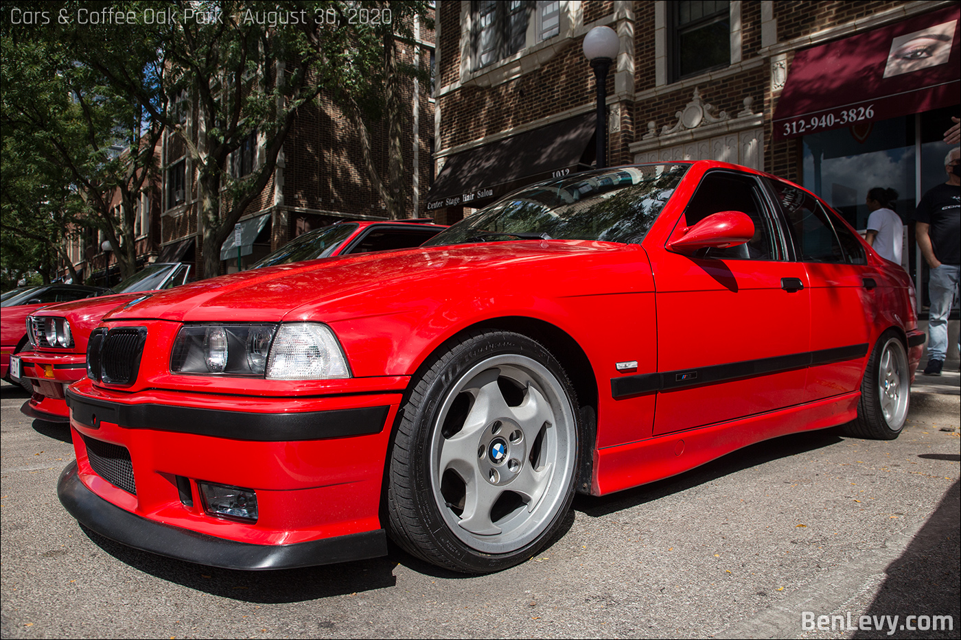 Red BMW M3