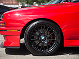 Black wheel on E30 M3