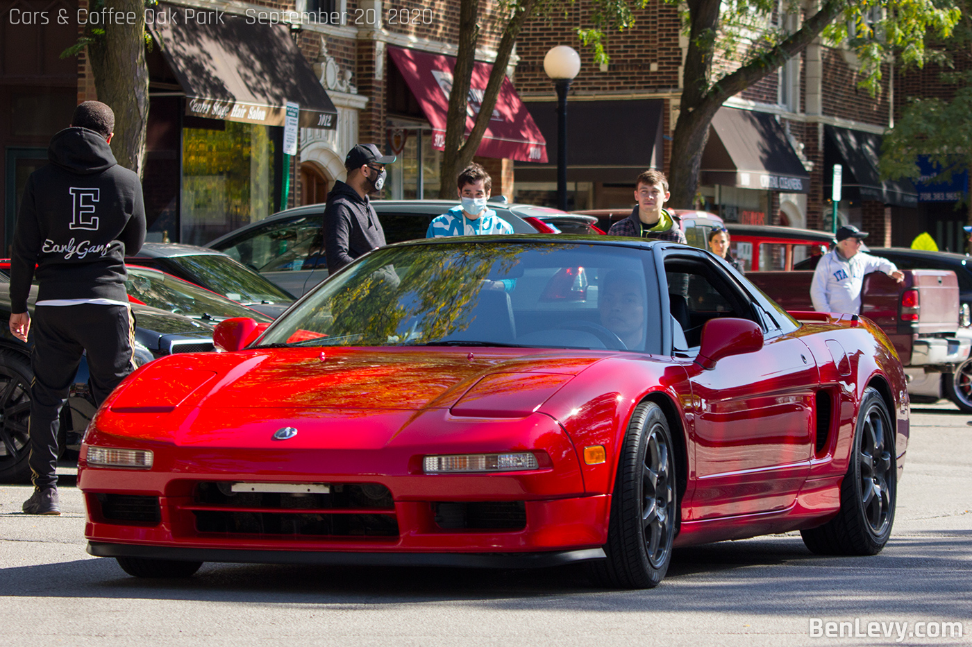 Red Acura NSX