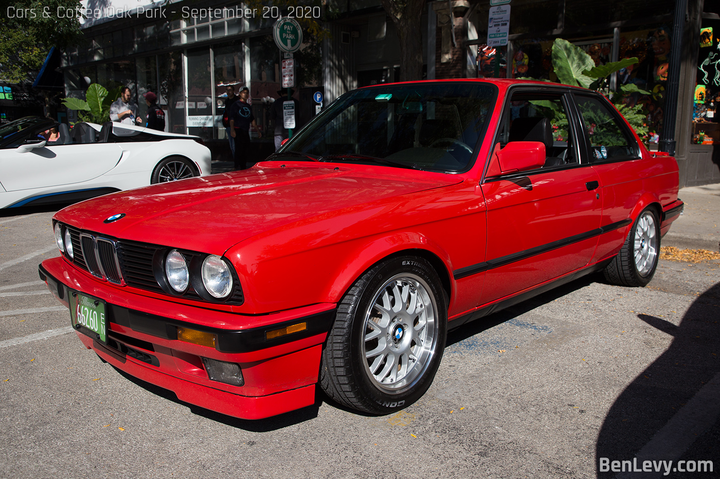 Red E30 BMW 3 Series