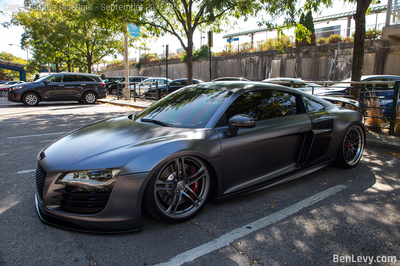 Grey Audi R8